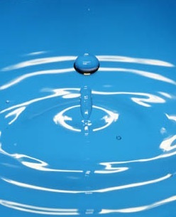 water drop ripple